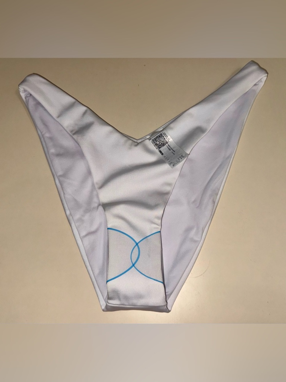 ASOS White Swim Bikini Bottom